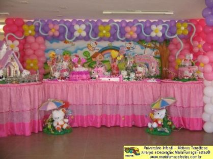 Gatinha Marie - Decoração de Festa de Aniversário Infantil para Meninas -  Série: Temas Infantis Mais Procurados () - Tema Gatinha  Marie, desenvolvido pela maria fumaça festas taguatinga df -  ()