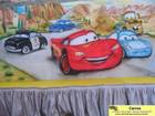 imagem - Temas Infantis - Painel Decorativo Carros