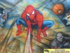 imagem - Temas Infantis - Painel Decorativo Homem Aranha 