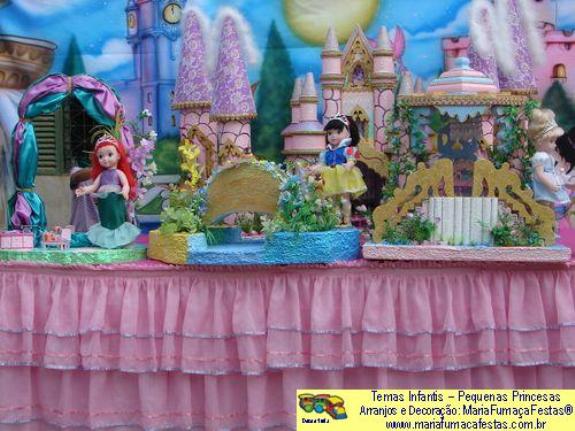 Maria Fumaa Festas - Taguatinga-DF - Tema / Decoraão Aniversrio Infantil - Tema Pequenas Princesas