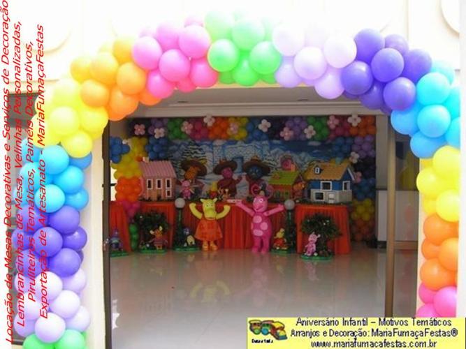 Decoraão Festa de Aniversrio Infantil Backyardigans da Maria Fumaa Festas (01)